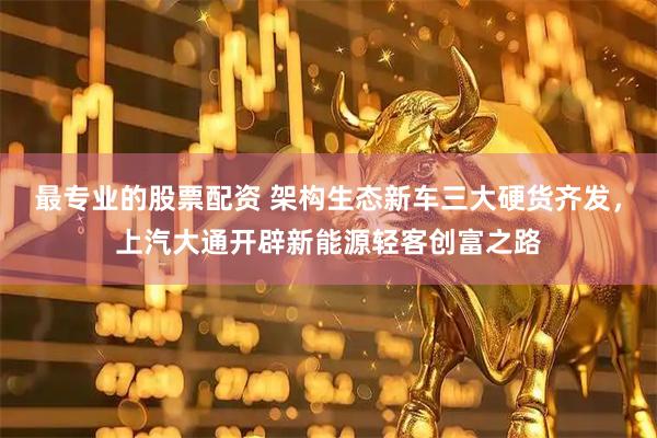 最专业的股票配资 架构生态新车三大硬货齐发，上汽大通开辟新能源轻客创富之路
